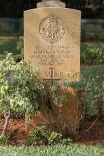 BEIRUT WAR CEMETERY - ANDREA, SAMUEL